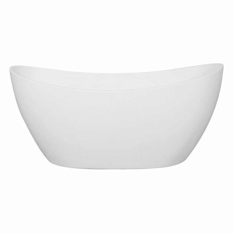SHADOW MATTE WHITE FREESTANDING 1500