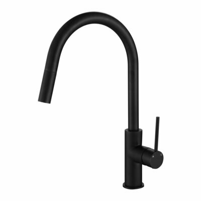 SEATON PULL OUT SINK MIXER MATTE BLACK T36547