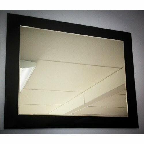 BLACK FRAMED MIRROR Y819-2