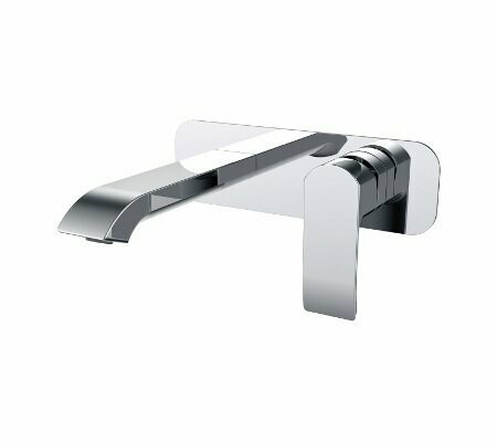 ZOYA WALL BASIN MIXER CHROME