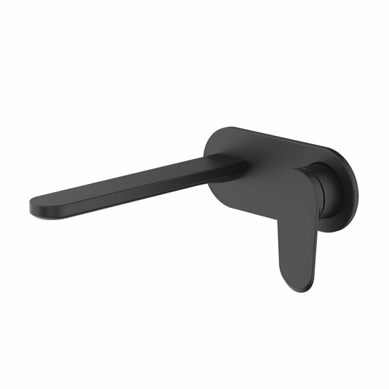 Oakley Wall Basin/Bath Mixer Matte Black 	191003527