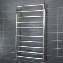 10 BAR HEATED TOWEL RAIL RTR02 600 x 1100mm