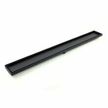 TILE INSERT MATT BLACK CHANNEL DRAIN