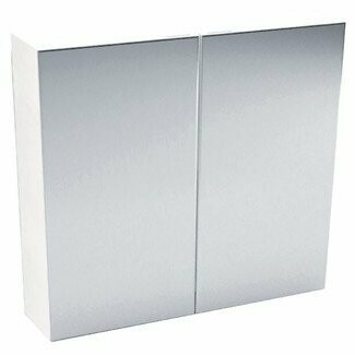 PVC PENCIL EDGE MIRROR DOOR CABINET
