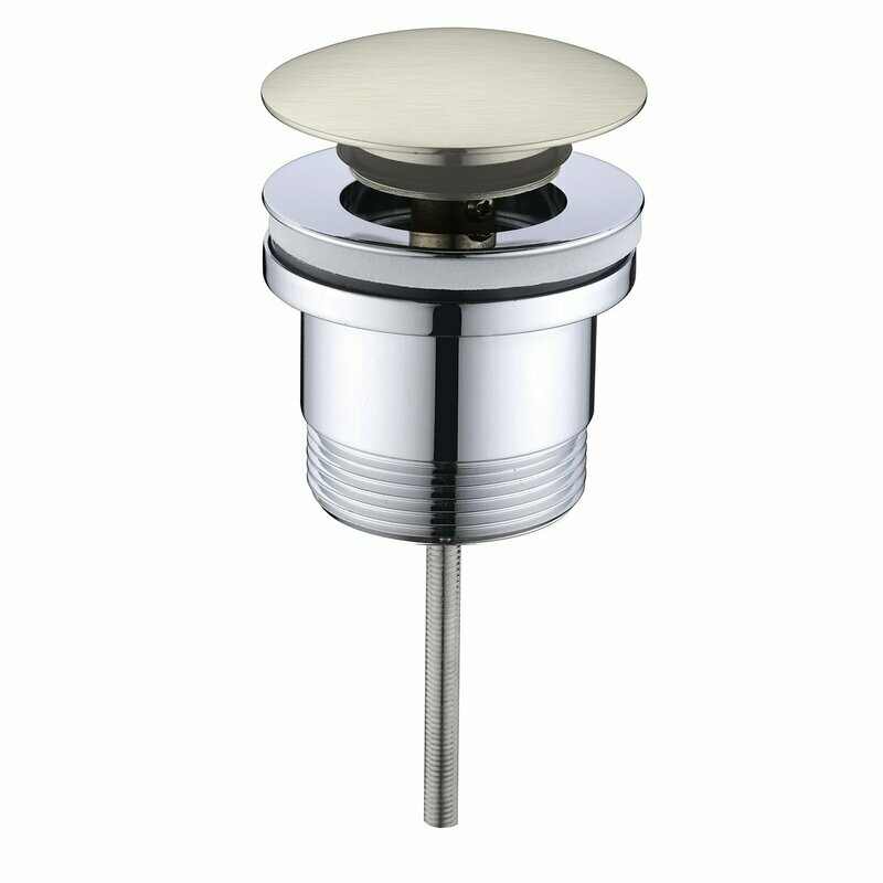 UNIVERSAL POP UP WASTE BRUSHED NICKEL