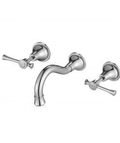 Monte Wall Spa & Sink Set Chrome