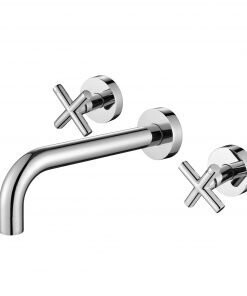 Ryker 1/4 Turn Bath Set Chrome