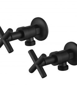 Ryker 1/4 Turn Washing Machine Stops Matte Black