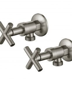 Ryker 1/4 Turn Washing Machine Stops Brushed Nickel