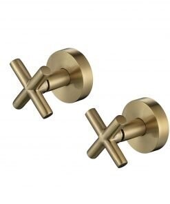 Ryker 1/4 Turn Wall Top Assemblies Brushed Bronze