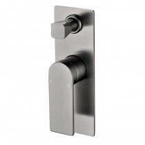 RUKI WALL MIXER/DIVERTER GUN METAL