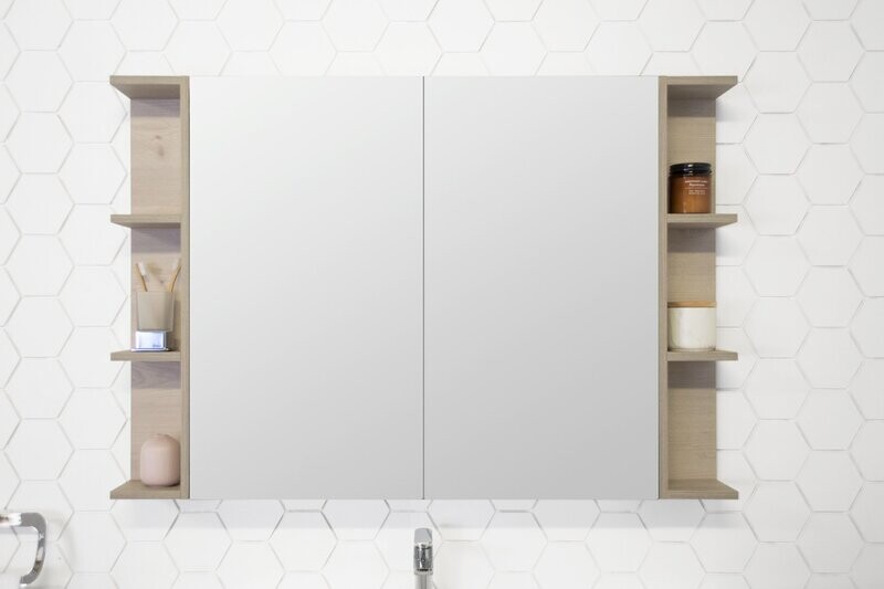 GLACIER MIRROR DOOR CABINET