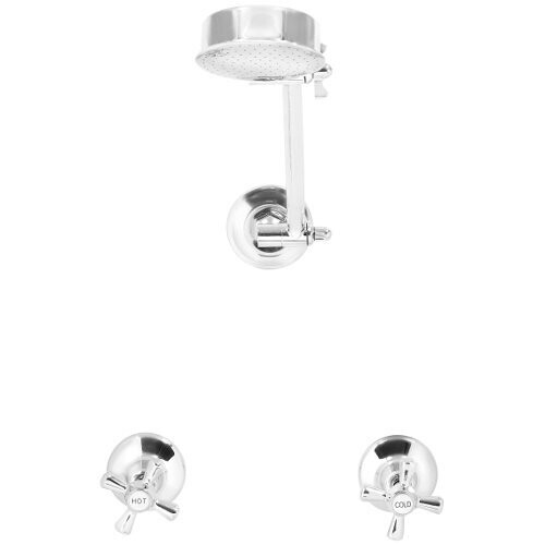 Tradesman Shower Set Chrome