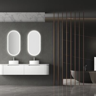 TOUCHLESS LED MIRROR COLLECTION - PILL