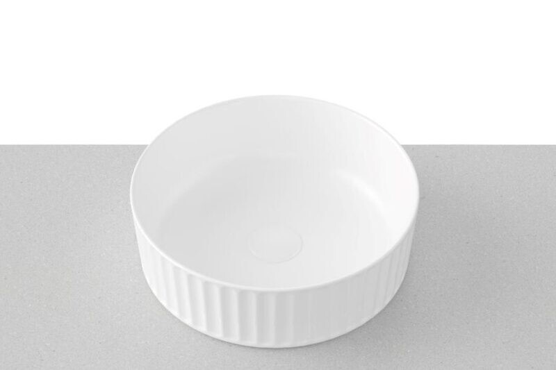 Allure Flute Gloss or Matt White Basin