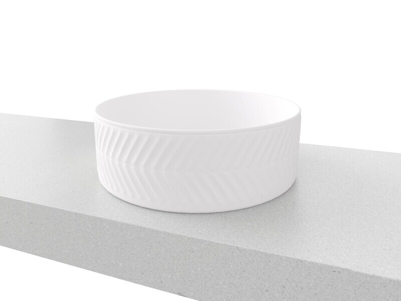 Allure Arrow Gloss or Matt White Basin