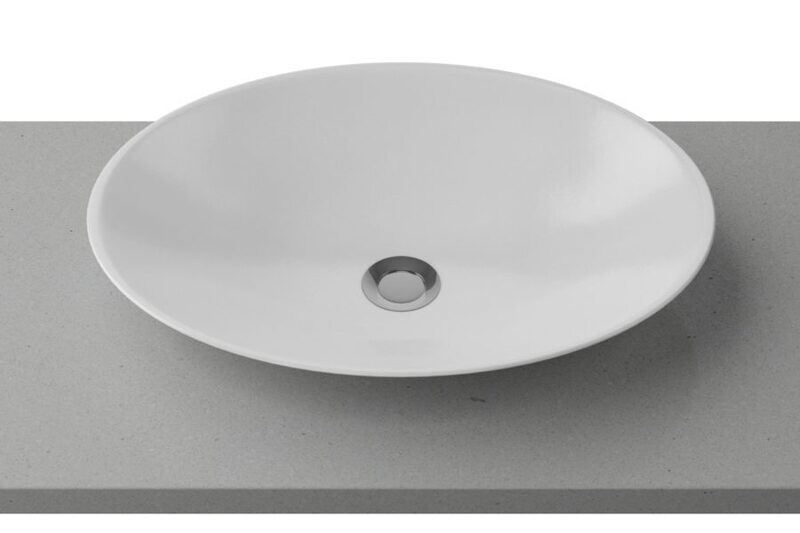Feather Gloss or Matt White Basin