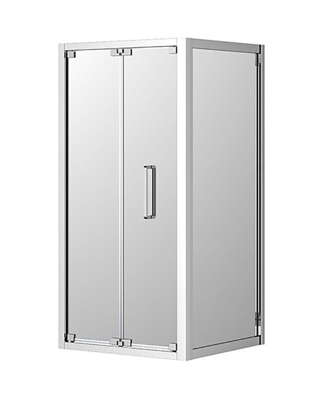 Corsica Bi Fold Shower Screen Chrome
