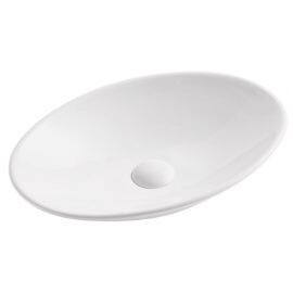 Velle Oval Basin Gloss White