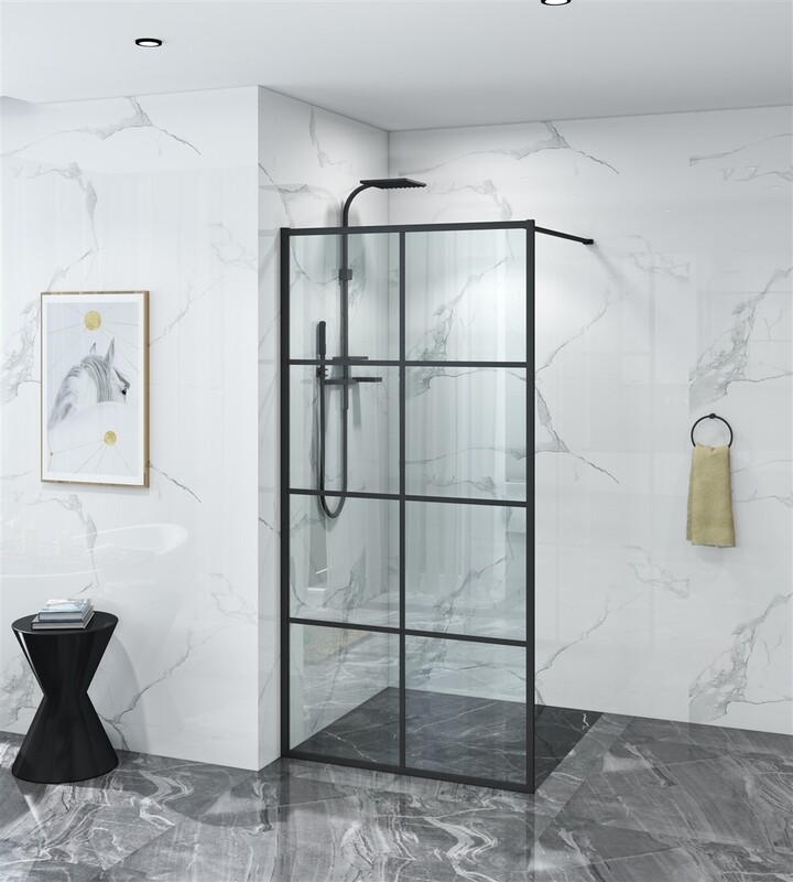 Como NC-002 Framed Walk in Shower Screen