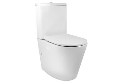 Oceana Rimless Toilet Suite with Nano-Glaze