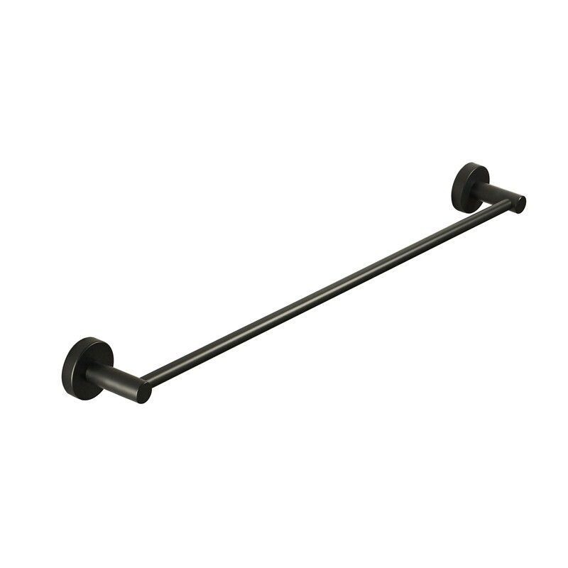 OPUS SINGLE TOWEL RAIL GUN METAL 750