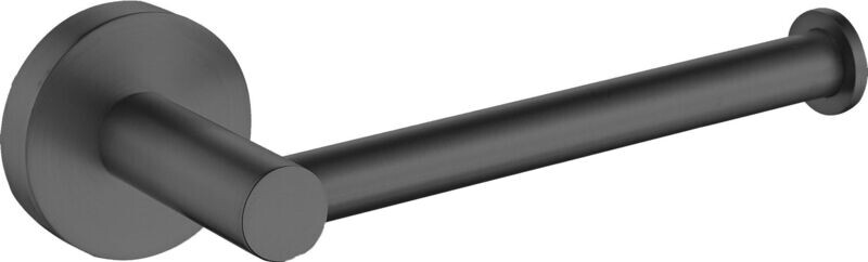 OTUS BLACK TOILET ROLL HOLDER GUN METAL