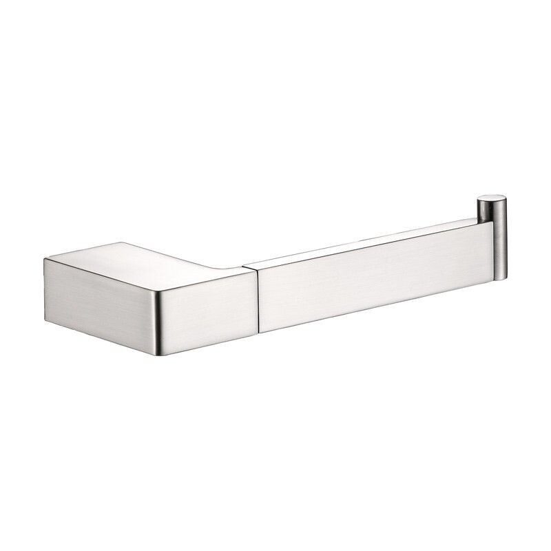 CERAM TOILET ROLL HOLDER BRUSHED NICKEL