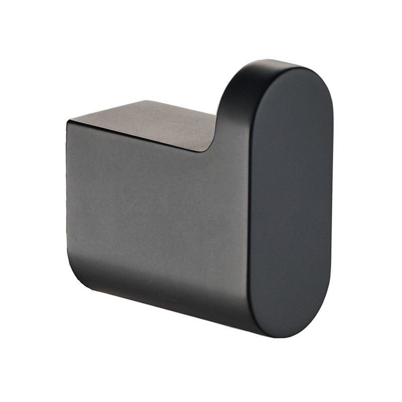 FLORES ROBE HOOK MATT BLACK