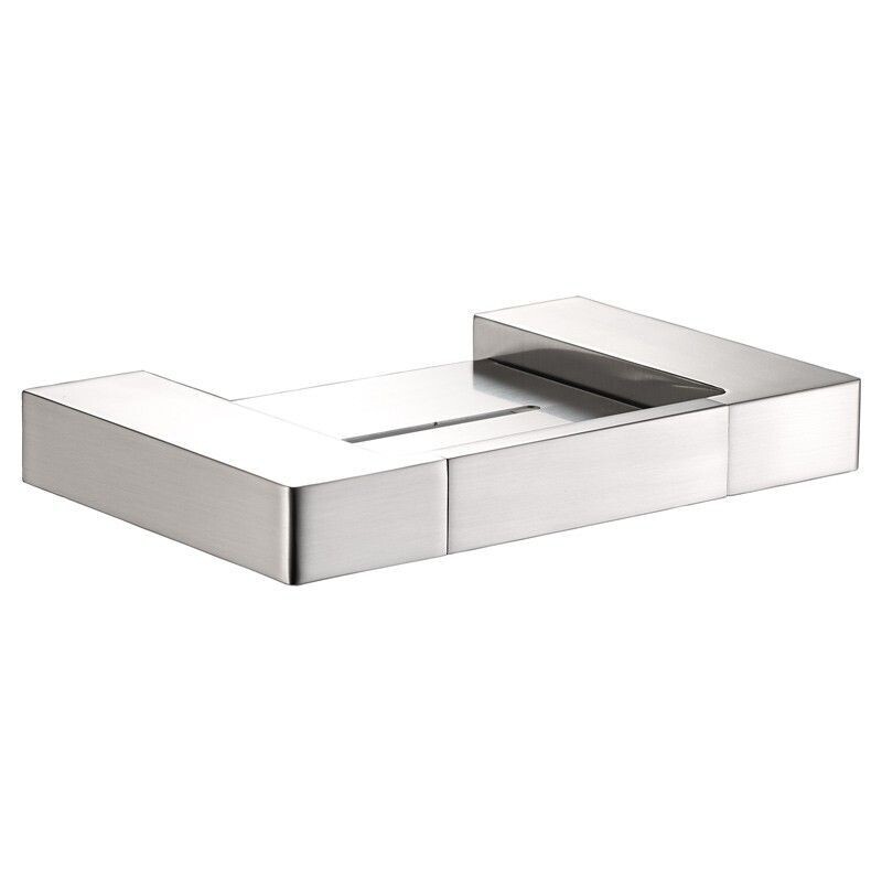 CERAM SOAP HOLDER BRUSHED NICKEL