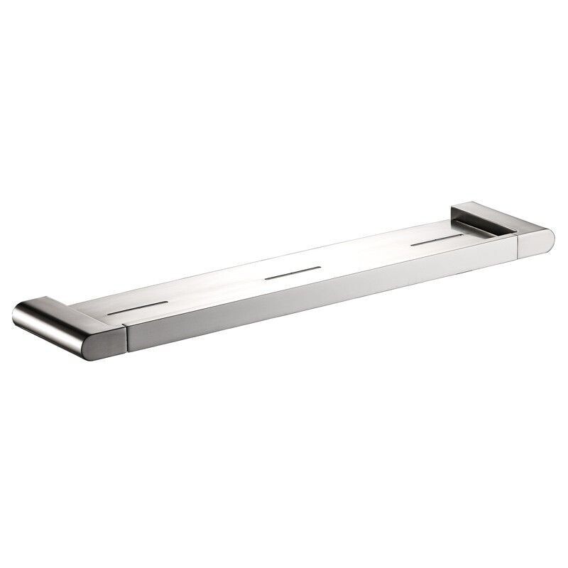 FLORES METAL SHELF BRUSHED NICKEL