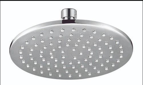 CORA ROUND BRASS 200 SHOWER HEAD BRUSHED NICKEL