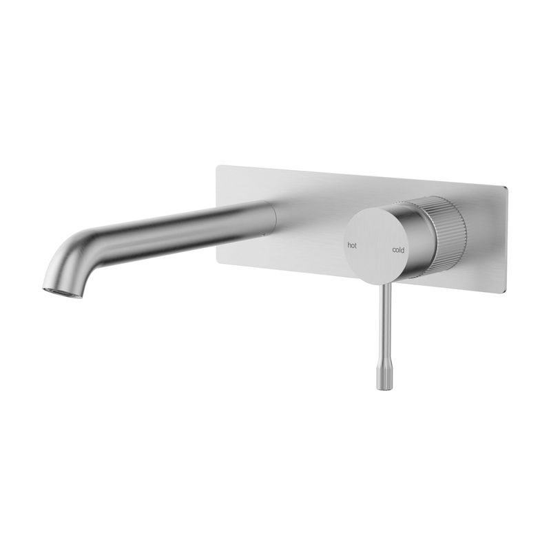 Laguna Wall Basin Mixer 220mm Spout