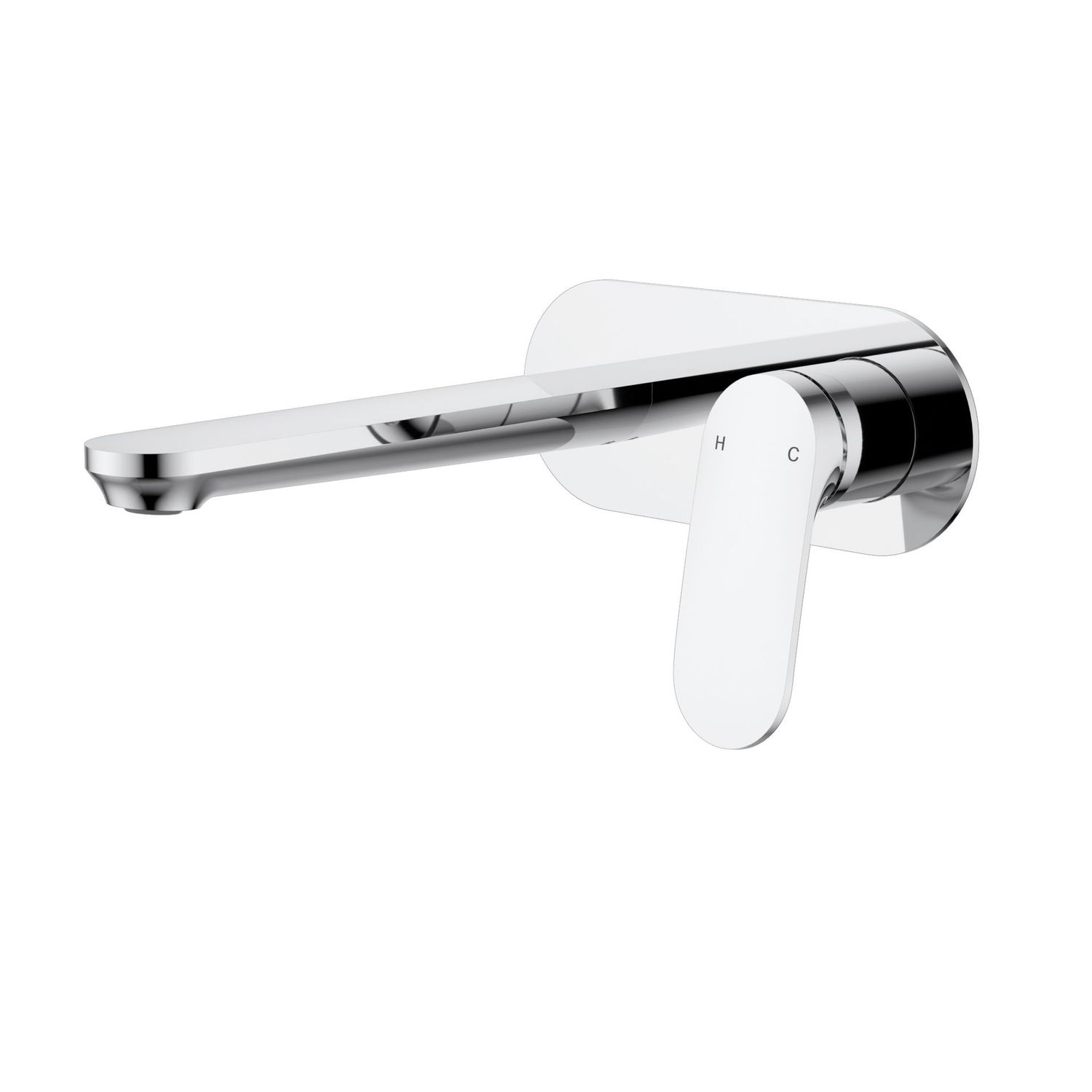 SOLACE WALL BASIN MIXER WITH PLATE