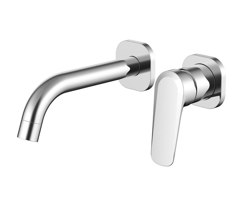 GLAMA WALL BASIN MIXER SQUARE PLATE DESIGNER