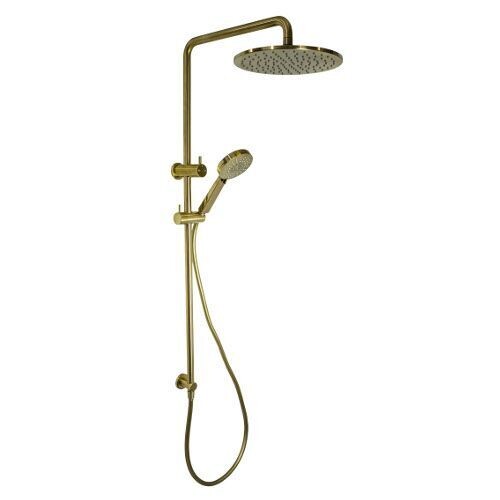 Akemi 250mm Combination Shower Modern Brass Akemi 250mm Combination Shower Modern Brass