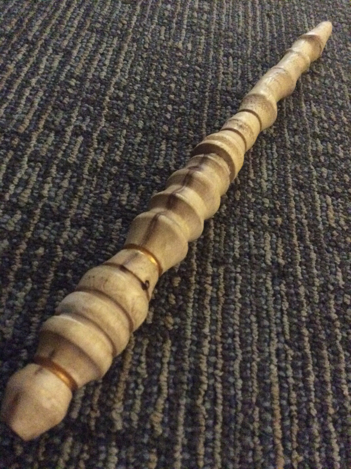 Large Wood Wand Powerful To Draw Energies Unto Thee 