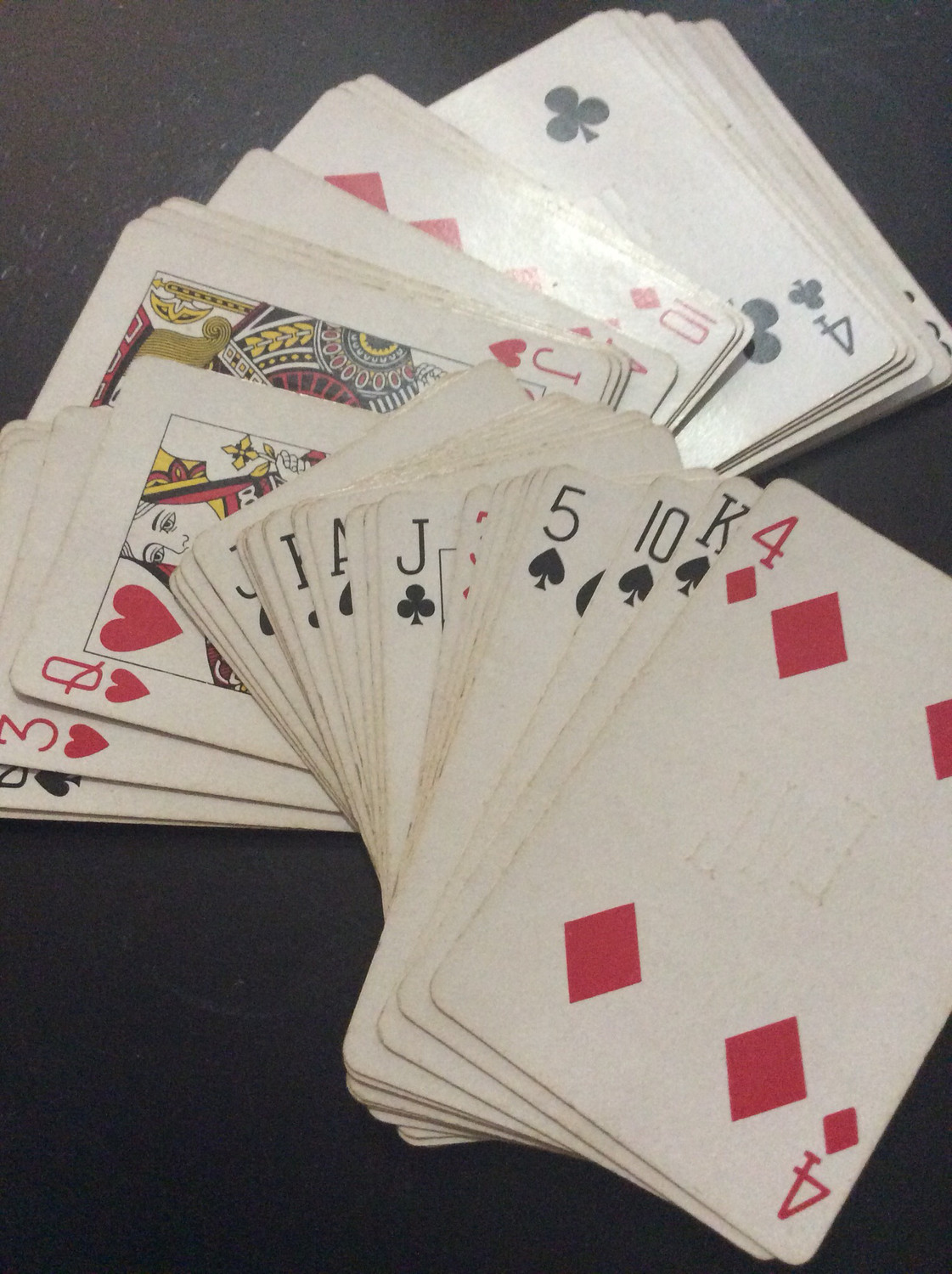 Deck Of 52 Cards Anointed And Used For Divination Tarot Readings