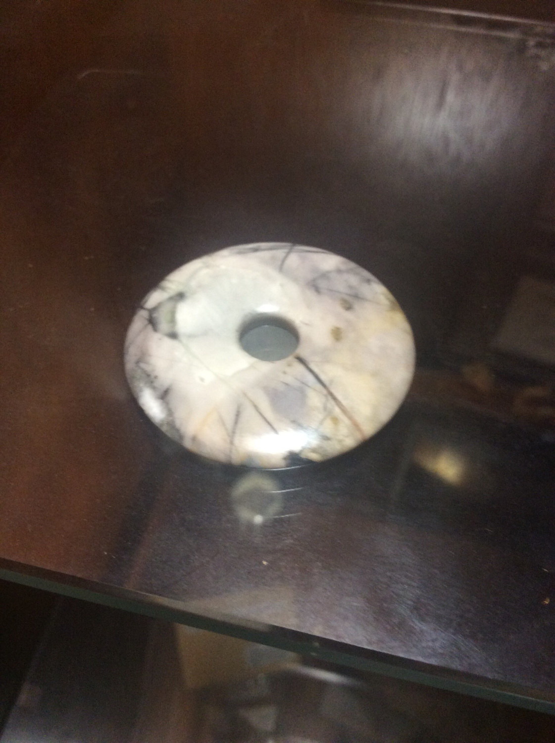 Stone Amulet Enchanted Over 100 Days With Celestial Energy From Meteorite From My Personal Collection