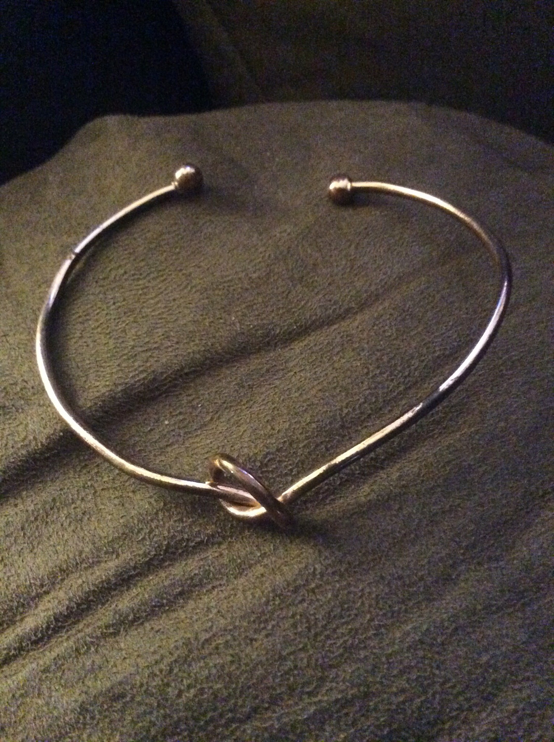 Twisted Wire Bracelet Knot Connection Of Conscious And Subconscious Mindset