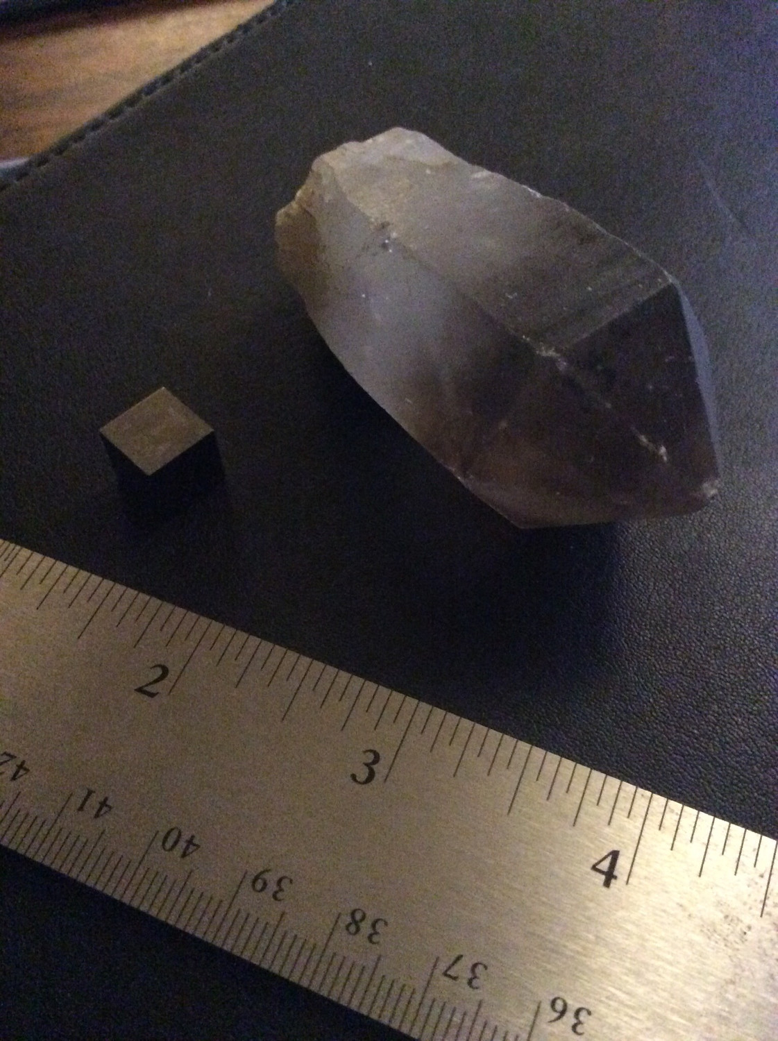 Large Smokey Quartz Point Crystal Purify Cleanse Spiritual Energy, Physical Body, Emotions, Esoteric Atmosphere