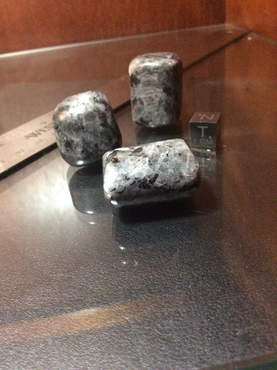 3 Polished Crystalline Stones Connective Conduit Circuit With Sacred Essence And Energies