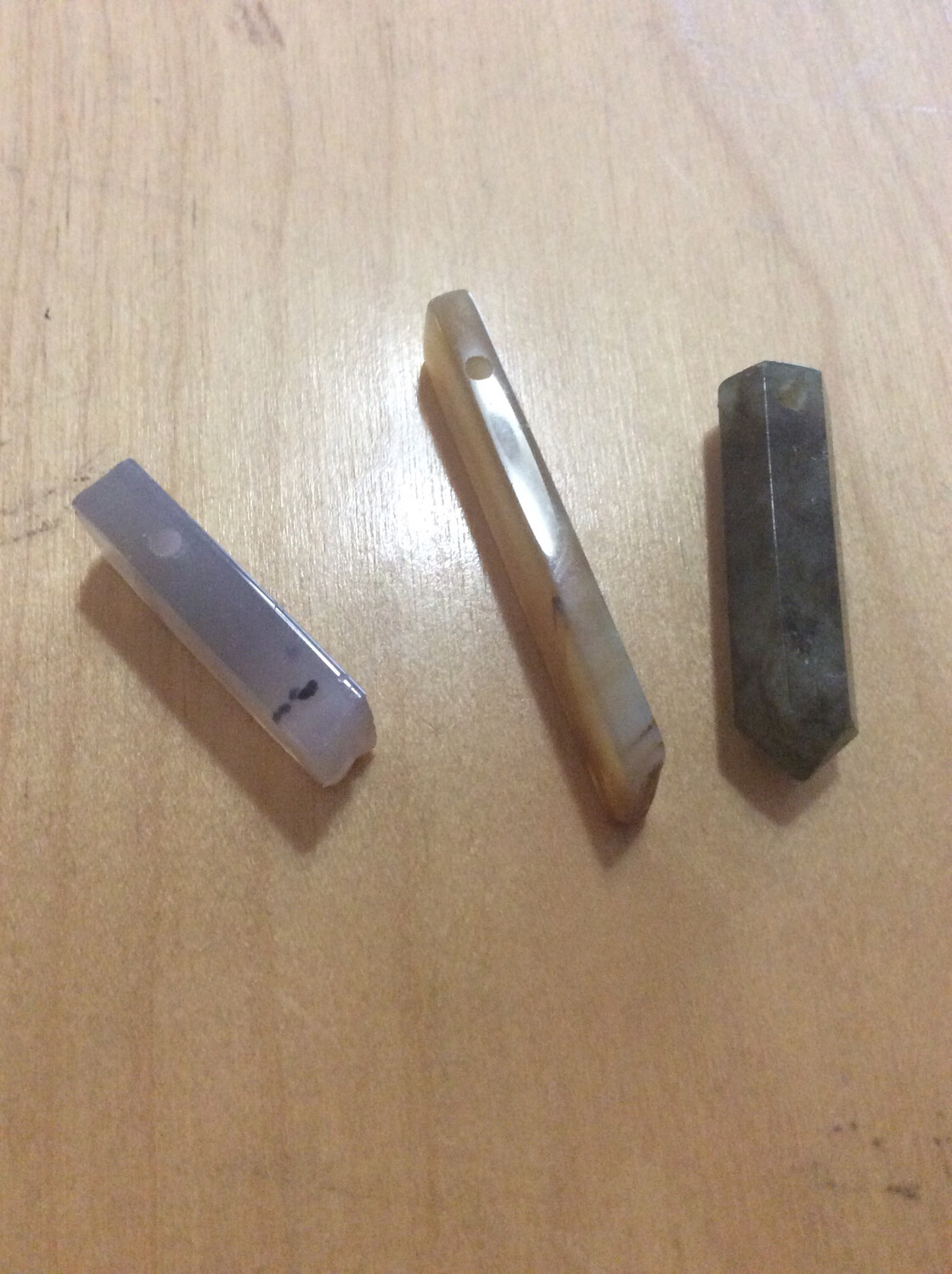 Set Of Three Crystal Charms Amplify Frequencies Of Spiritual Spectrum Increased Manifestations Of Entities
