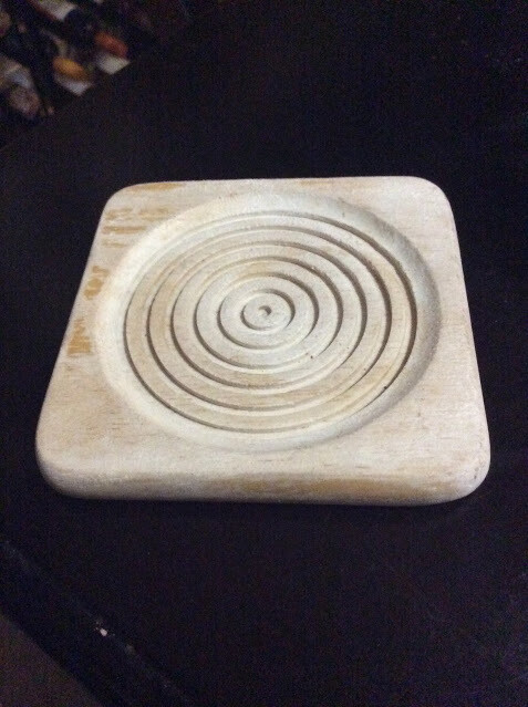 Orgone Coaster Trivet Earth Energy Emitter, for herbs, creams, oils, wine, etc.