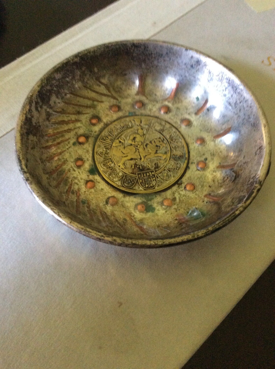 Vessel to keep keys within, anoint protection while driving, traveling