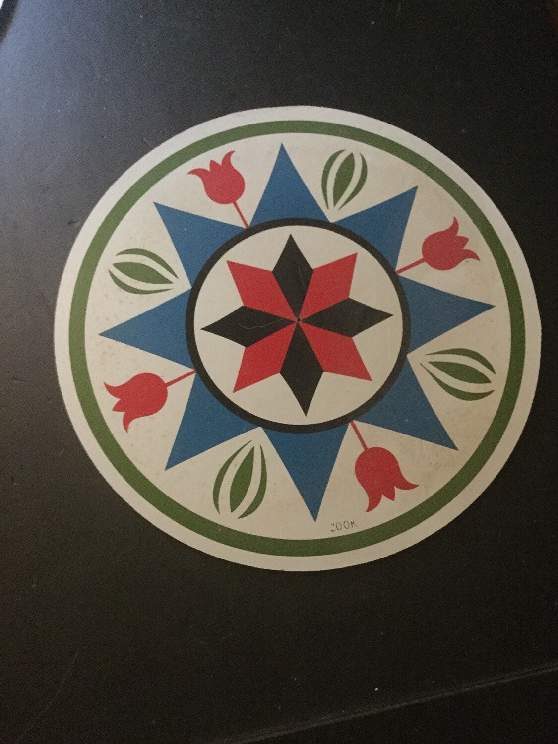 Painted Wood Trivet, powerful house blessing, safety, protection and peace, anoint thy dwelling