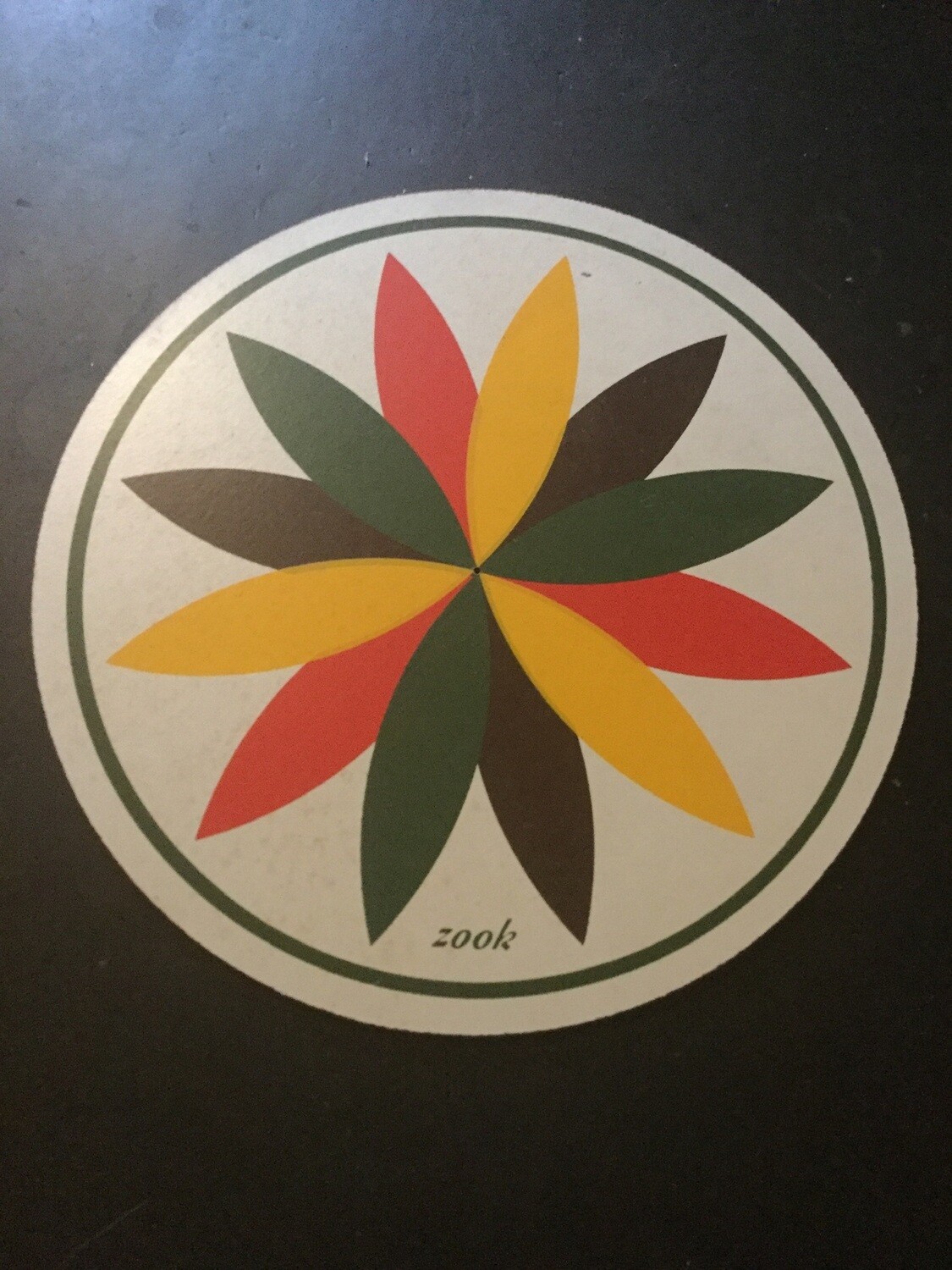 Painted Wood Trivet, portal / gateway of realms, dimensions and worlds beyond our own