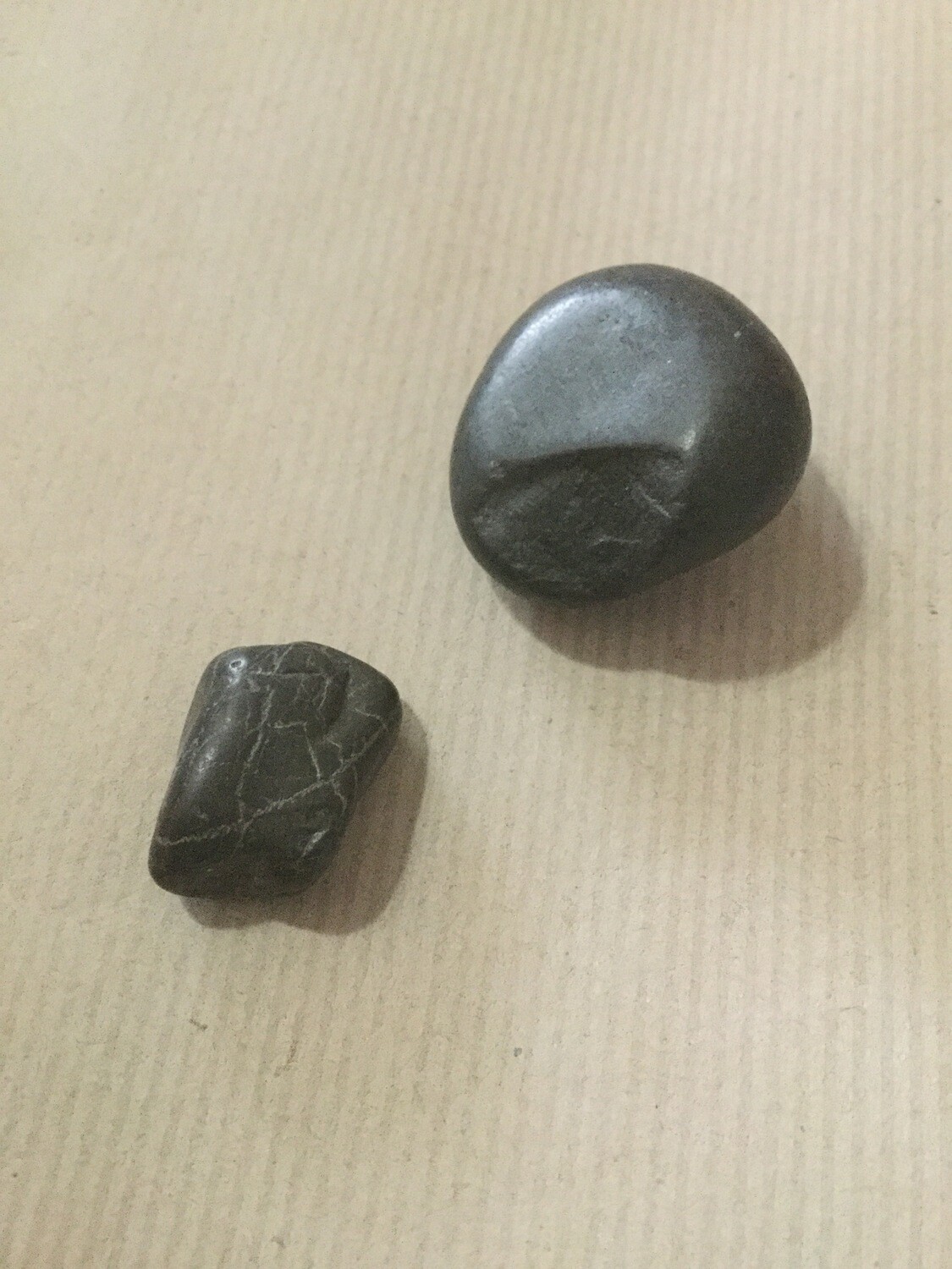 Two stones, connect your conscious and subconscious mindsets, mindful state of awareness