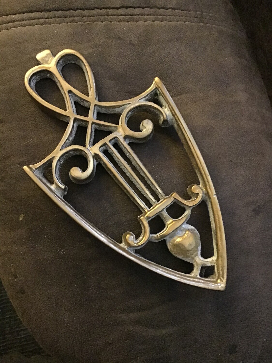 Brass Candle Magic Trivet, establish &amp; ensure anointing of Divine timing, perfect alignment with the path of greatness