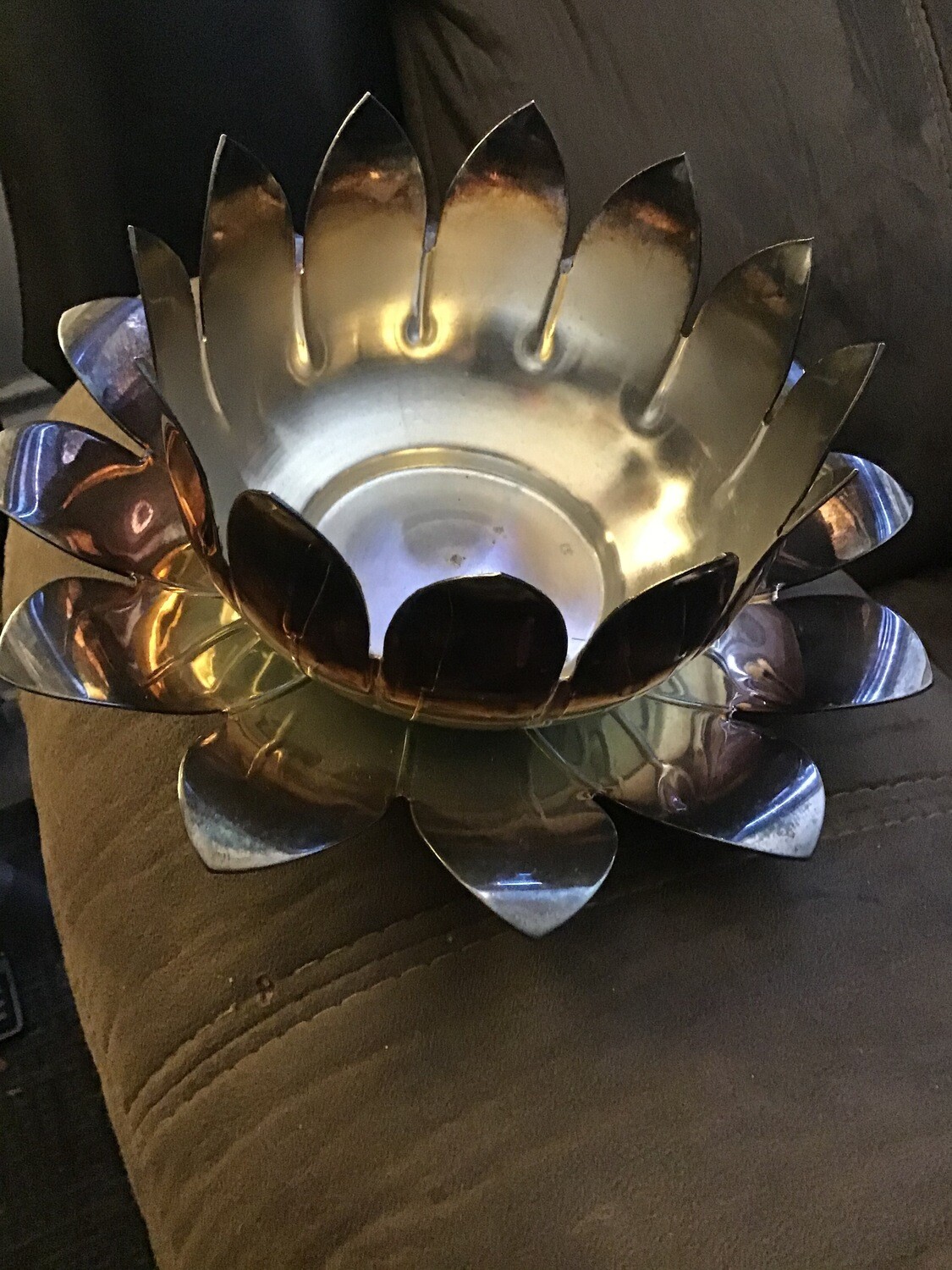 Lotus Candle Holder to open gateway unto the Mind of the Soul